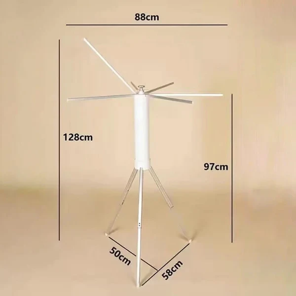 Foldable cloth drying rack