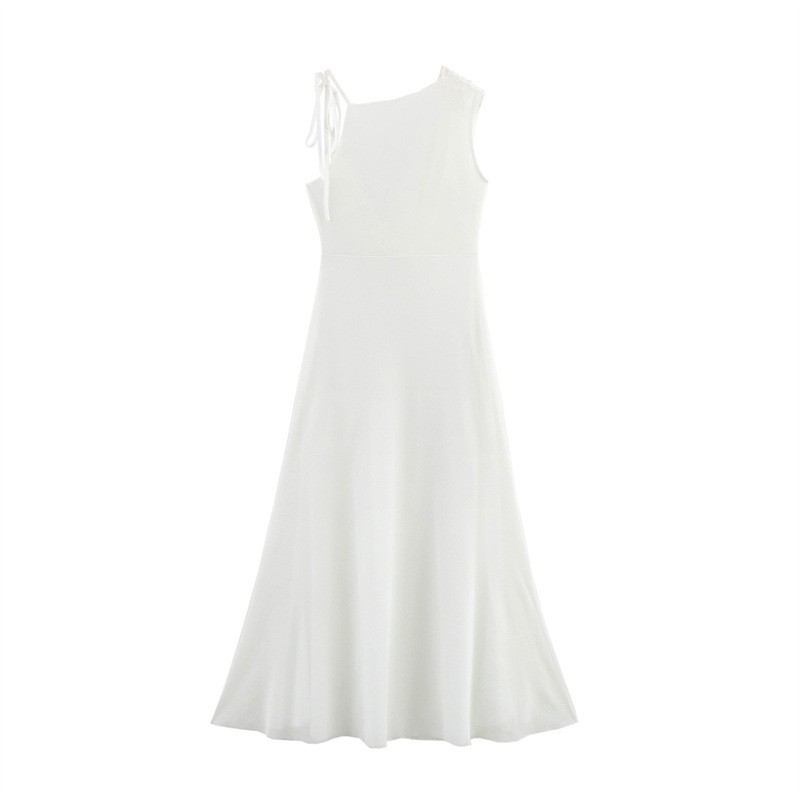 Swing Collar Sheath Sexy Chiffon Dress