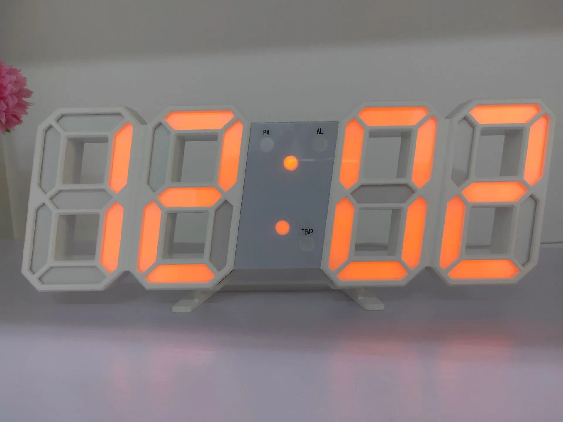 Digital LED Clock Wall