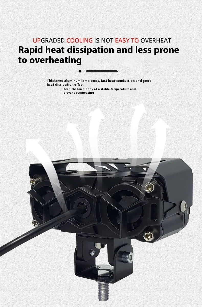 30W Raptor Electromobile Lights Highlight External