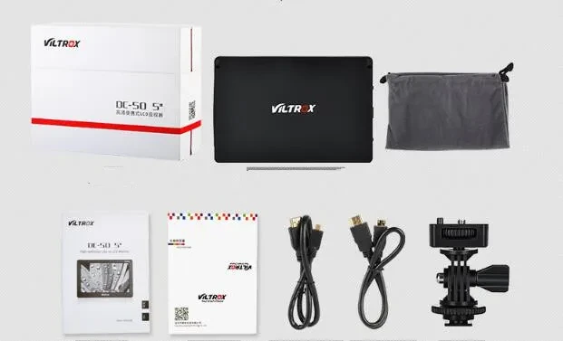 DC-50 Monitor 5 Inch Mirrorless Camera External Display Small Portable