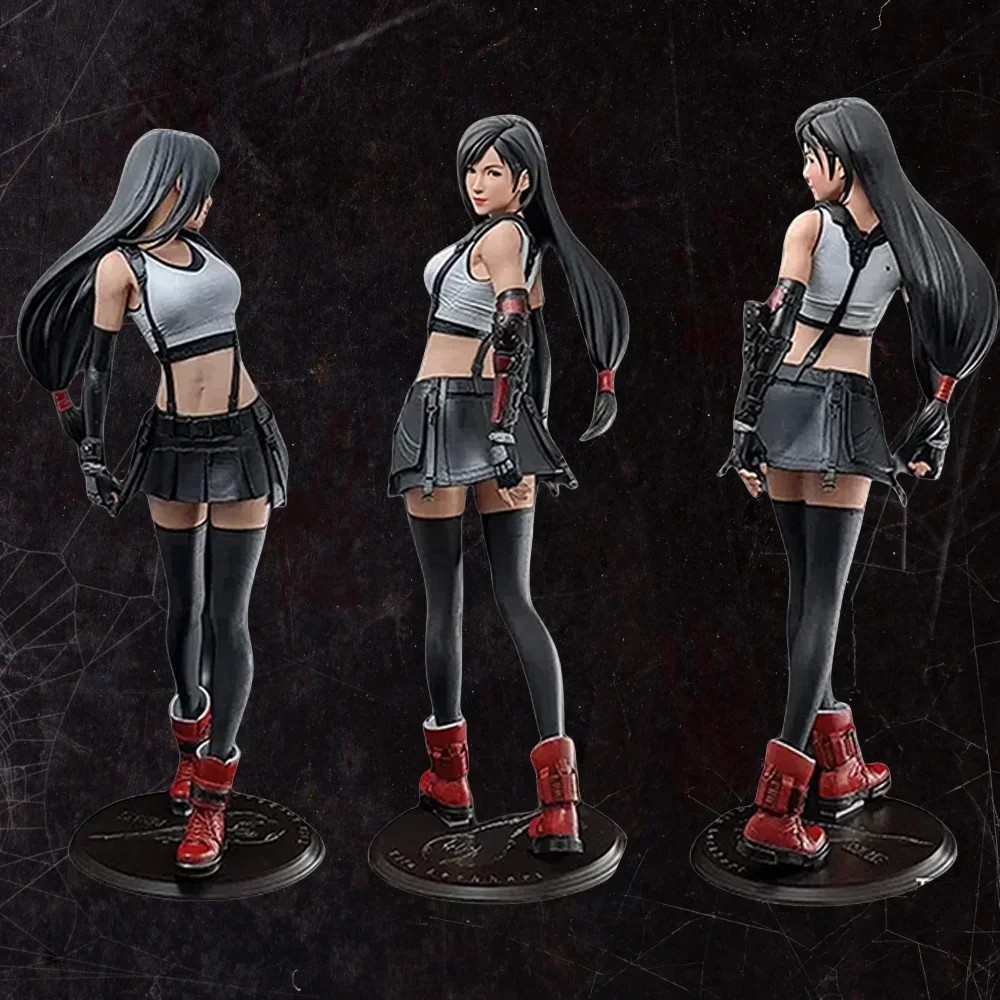 Tifa Anime Figure Miniature Statue 1:24 Resin Model Kit