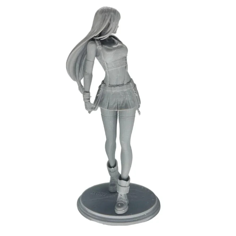 Tifa Anime Figure Miniature Statue 1:24 Resin Model Kit