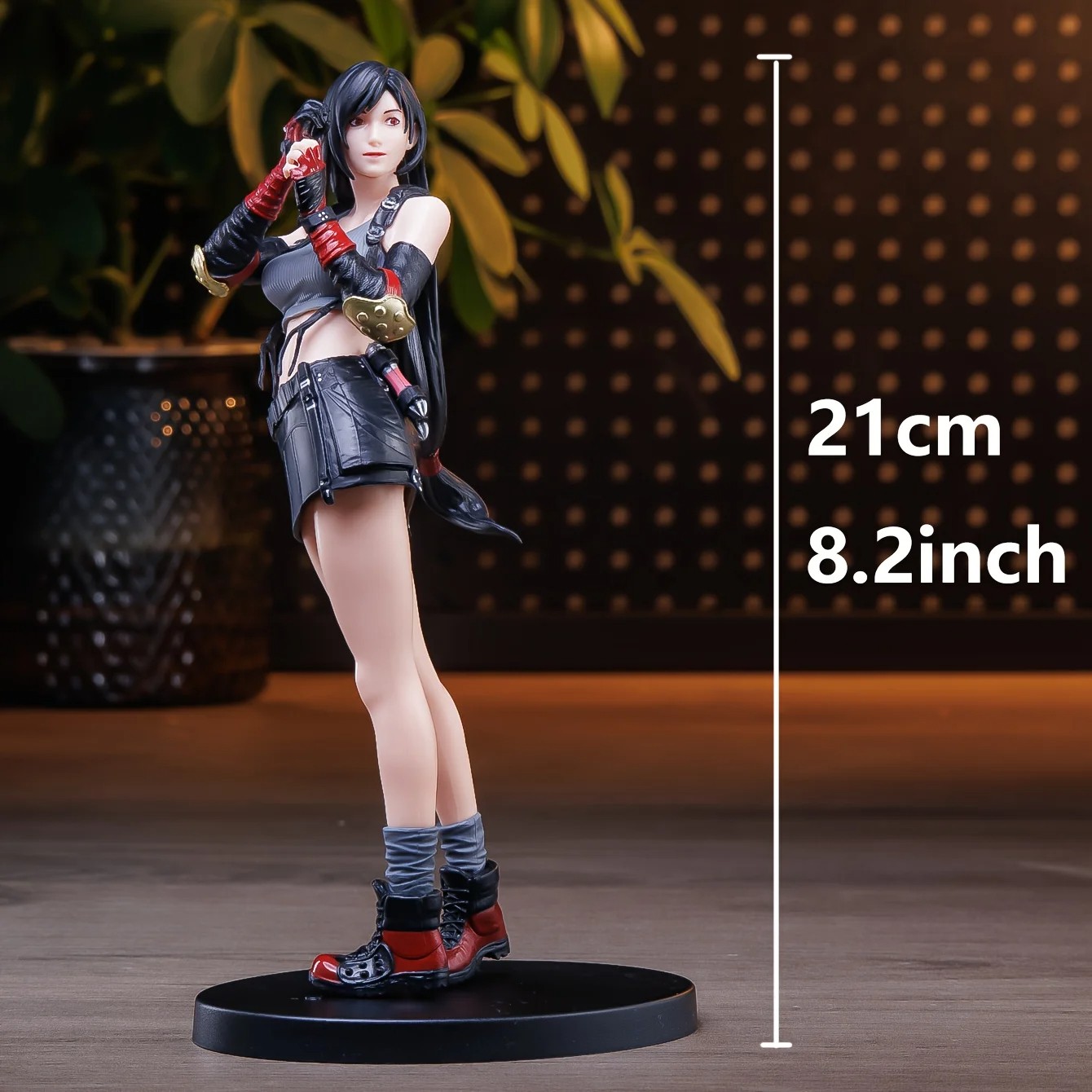 FF7 Tifa Female Fighter Anime Statue Figure