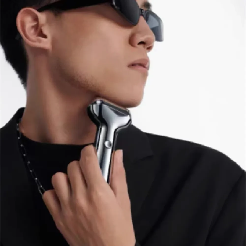 Small Silver Shark Shaver Electric Reciprocating Portable