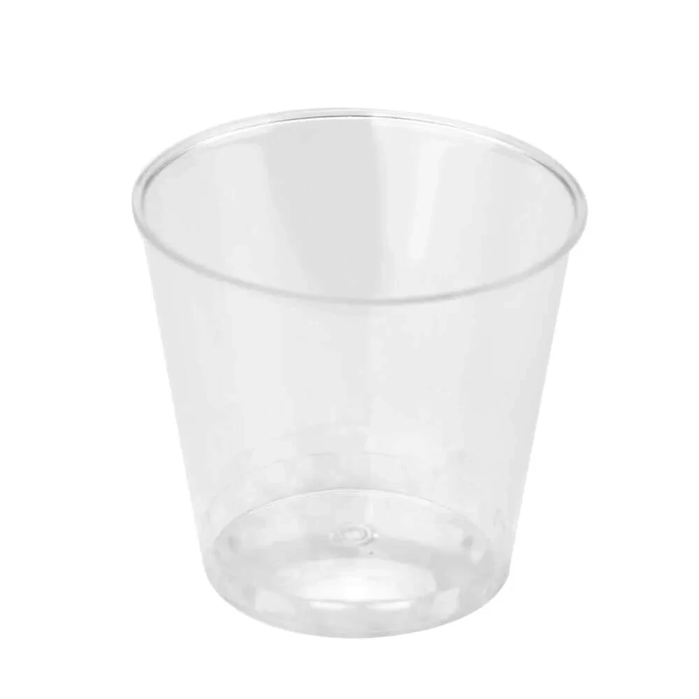 50 Pcs Clear Plastic Disposable Cups