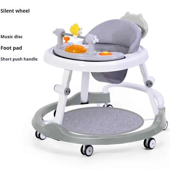Baby Walker Multi-function Drop-resistant Trolley