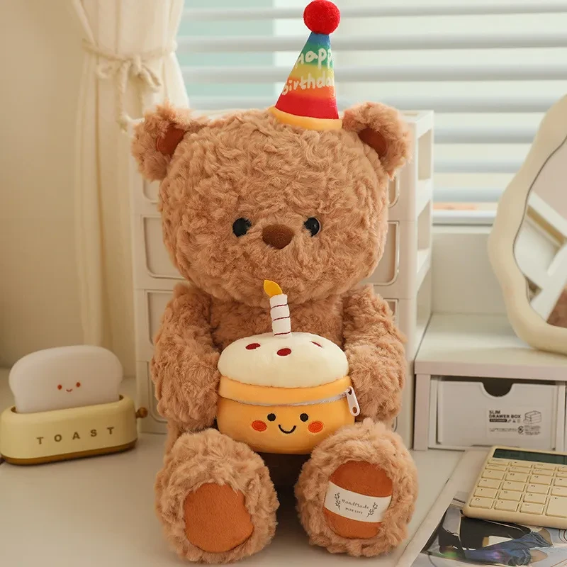 Cute Cake Teddy Bear Plush Toy