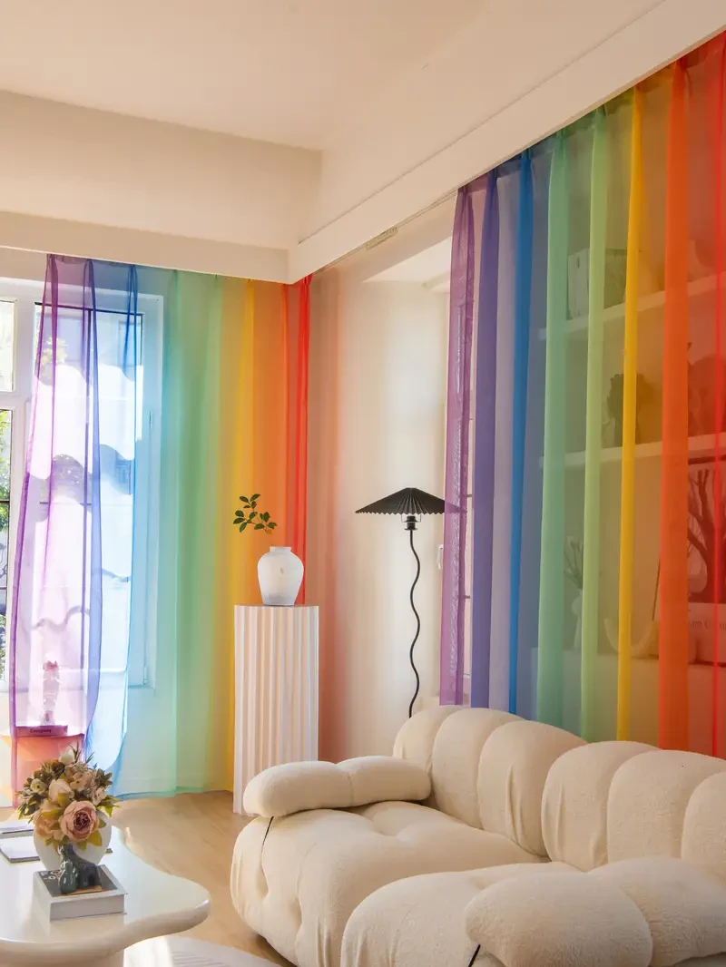 Rainbow Curtains
