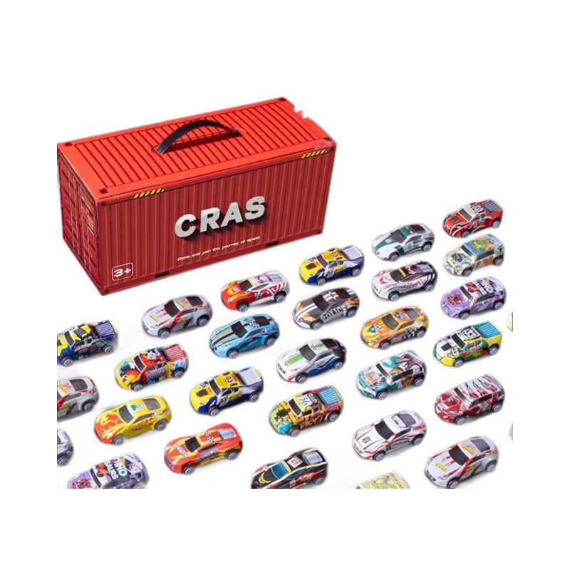 Warrior Sliding Car Children's Model Toy Car Gift Set