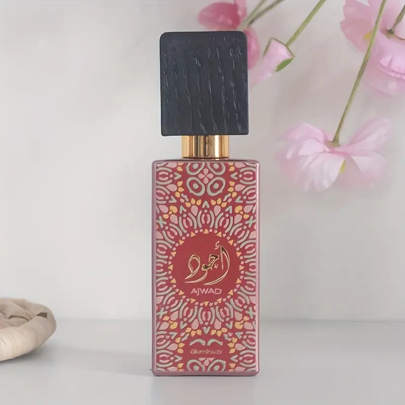 Elegant Dubai Women's Perfume - Lily, Peach, Rose, Cardamom, Musk Water Notes, Long-Lasting Luxury Fragrance from the Middle East, 3.4 FL.OZ, with Alcohol Content