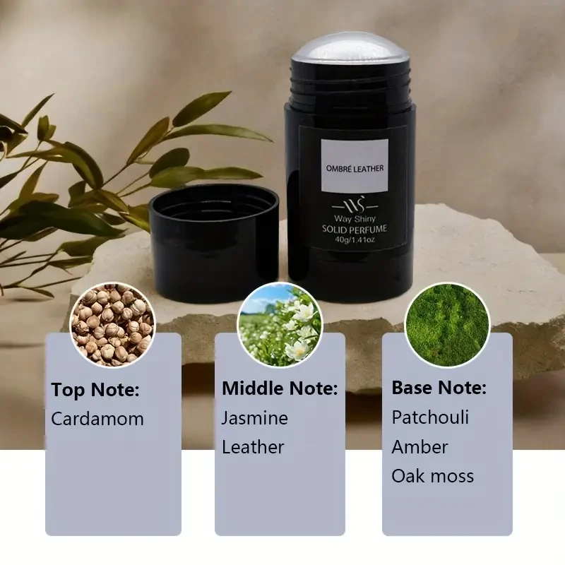 Long-Lasting Solid Perfume Balm - Refreshing, Portable, and Convenient for Women and Men - Ideal for Dating, Daily Use, and as a Unique Gift