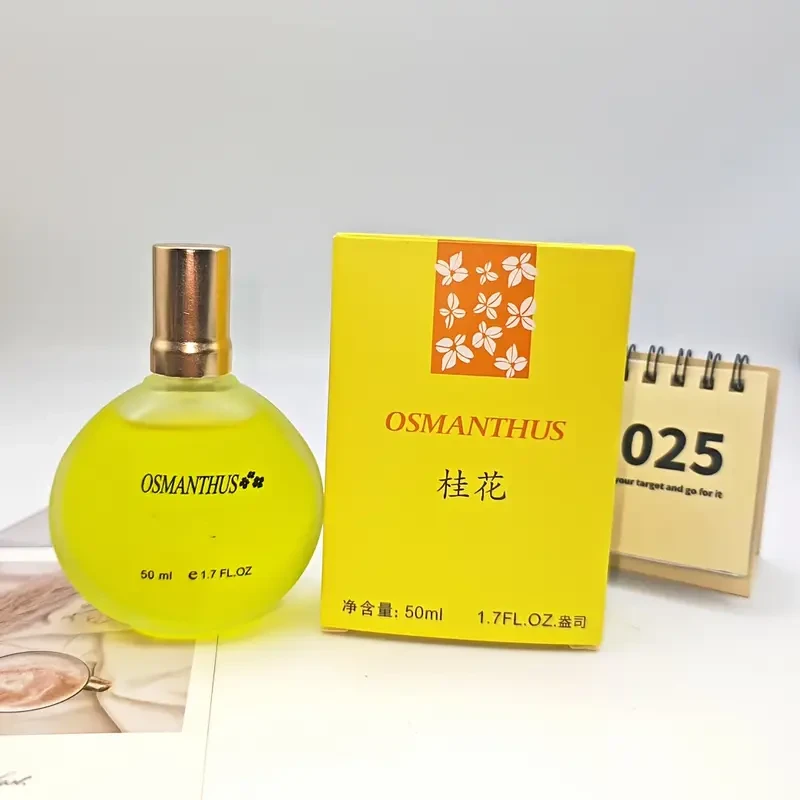 1.7 FL.OZ Osmanthus Women's Eau de Toilette - Long-Lasting Floral Fragrance, Formaldehyde & Alcohol-Free, Travel-Friendly Luxury Perfume for Dates, Parties, Gifts, Date Night Scent, Elegant Bottle, High-Quality Scent, Fresh Scent, Fragrance Lovers