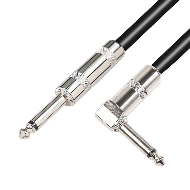 Straight Elbow Audio Cable Stereo Noise Reduction
