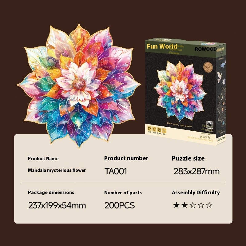 World Shaped Puzzle Photo Frame