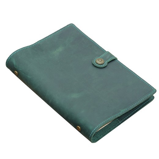 A5 leather ring binder