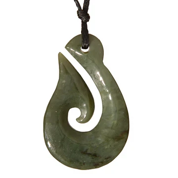 Jade Hook Pendant