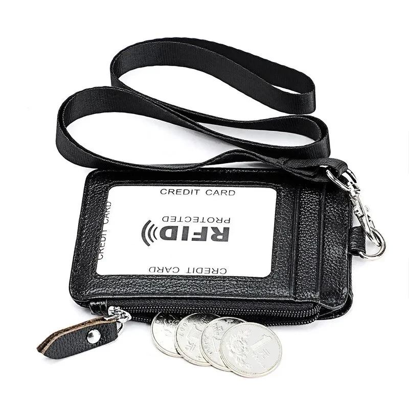 ID card holder leather