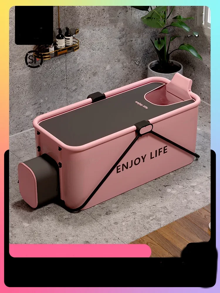 Household Fashion Personality Bath Bucket Foldable