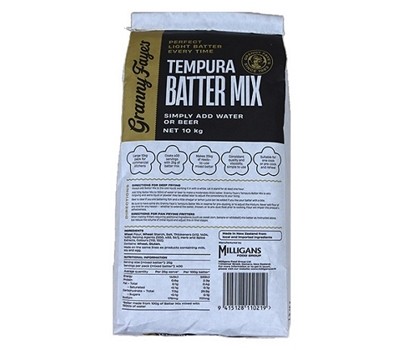 BATTER MIX ORIGINAL TEMPURA 10KG (GRANNY FAYES GFBATT10KG)