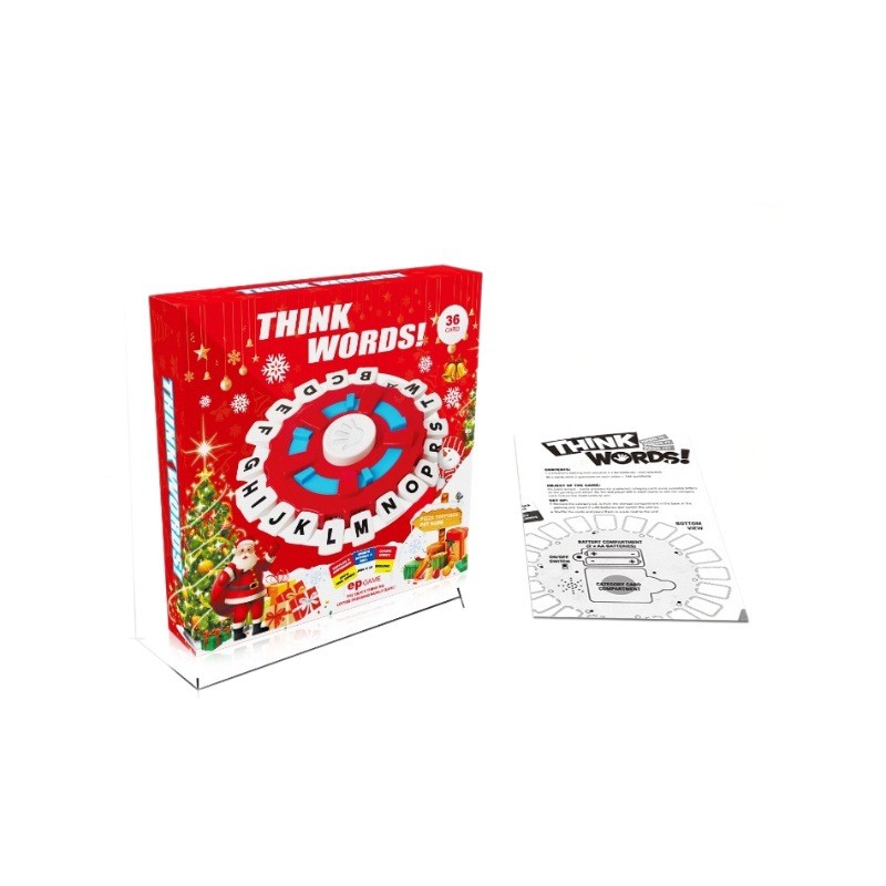 Alphabet Game Board Fast-paced Family Game Toys