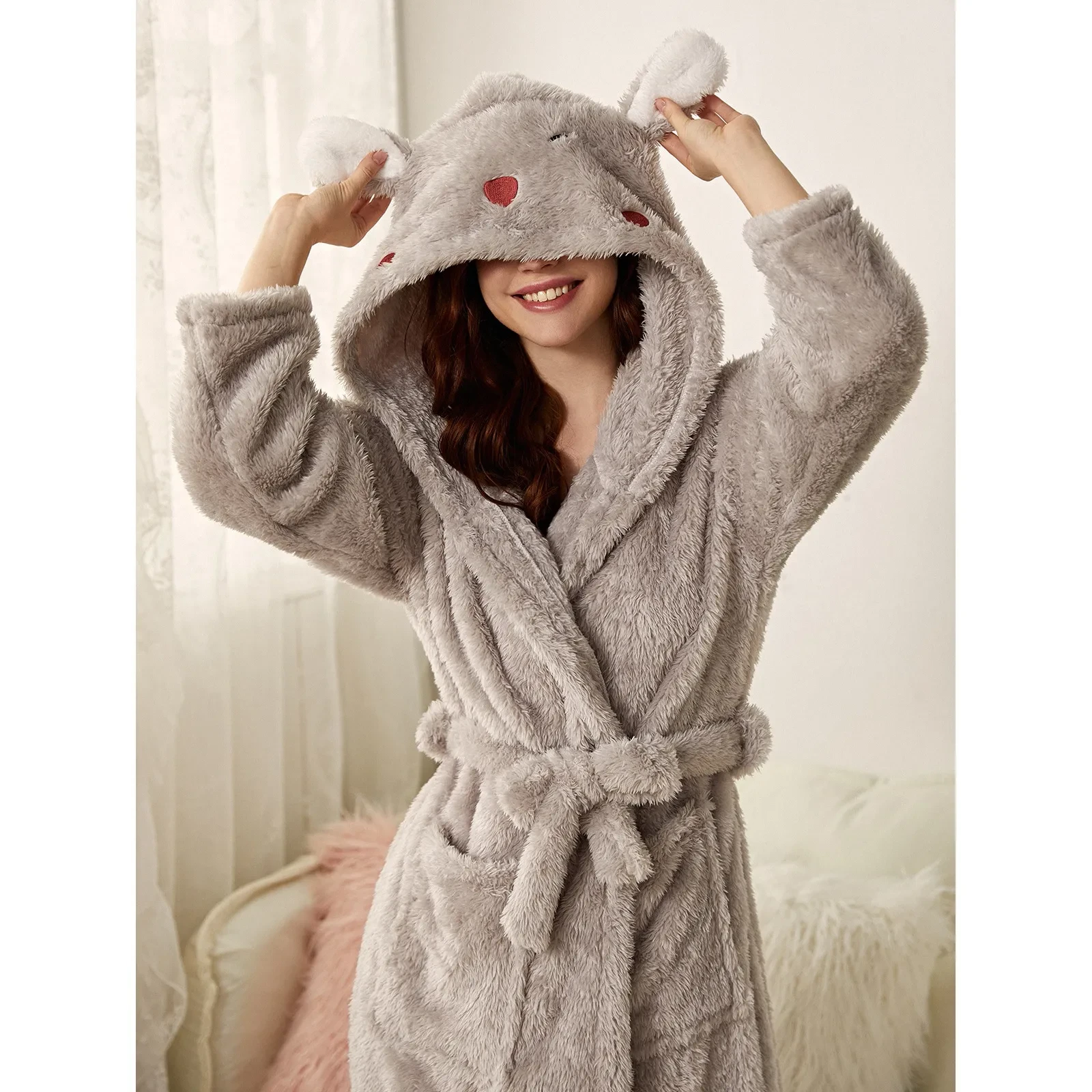 Animal Dressing Gown with Ears