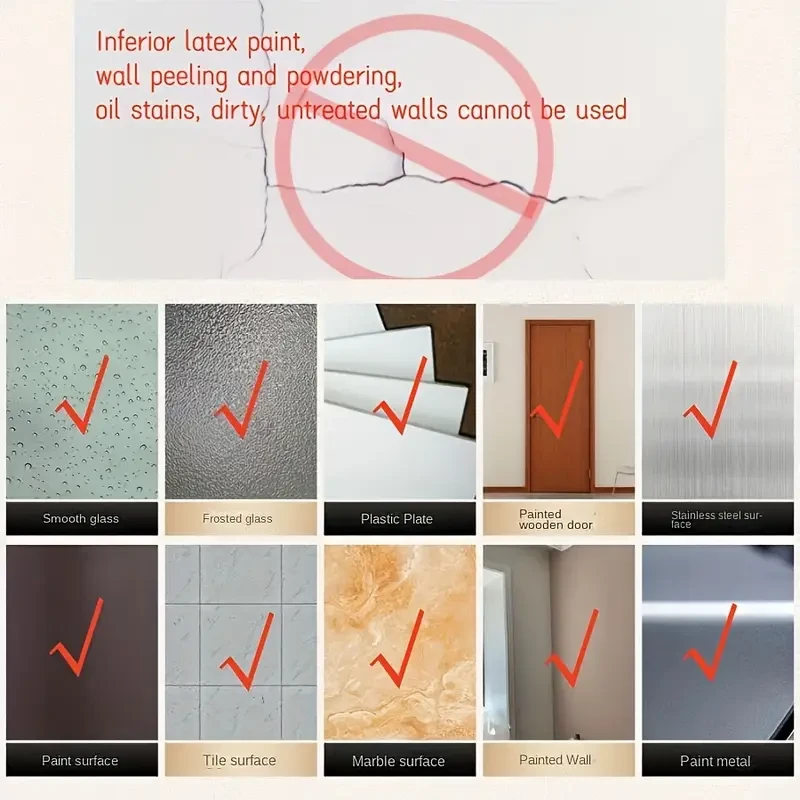 Adhesive Shower Curtain Rod Holders