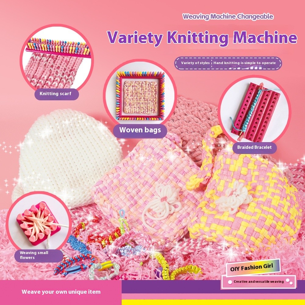Girl Gift DIY Bracelet Knit Device
