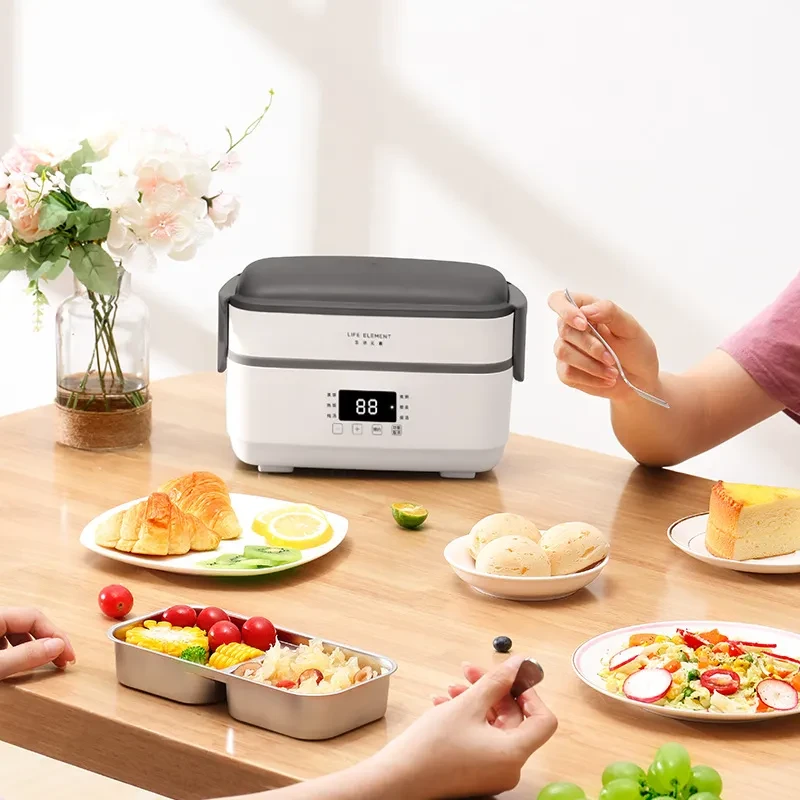 Electric heating lunch box stainless steel
