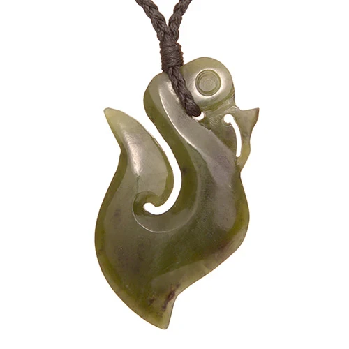 Greenstone Manaia Hook Pendant