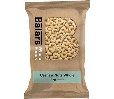 CASHEWS WHOLE (W320) 1KG (BALARS)
