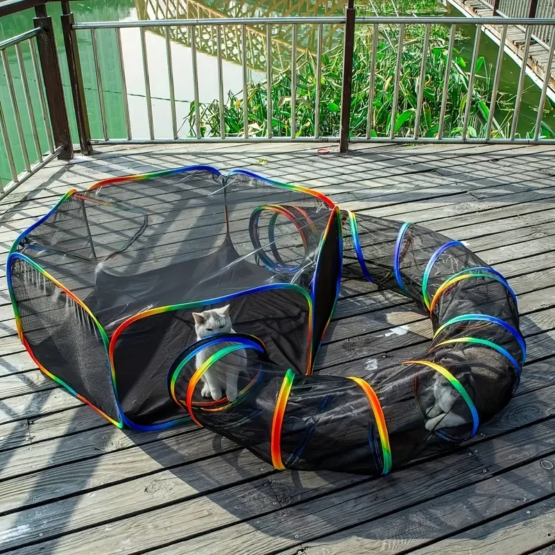 Outdoor Cat Exercise Pen