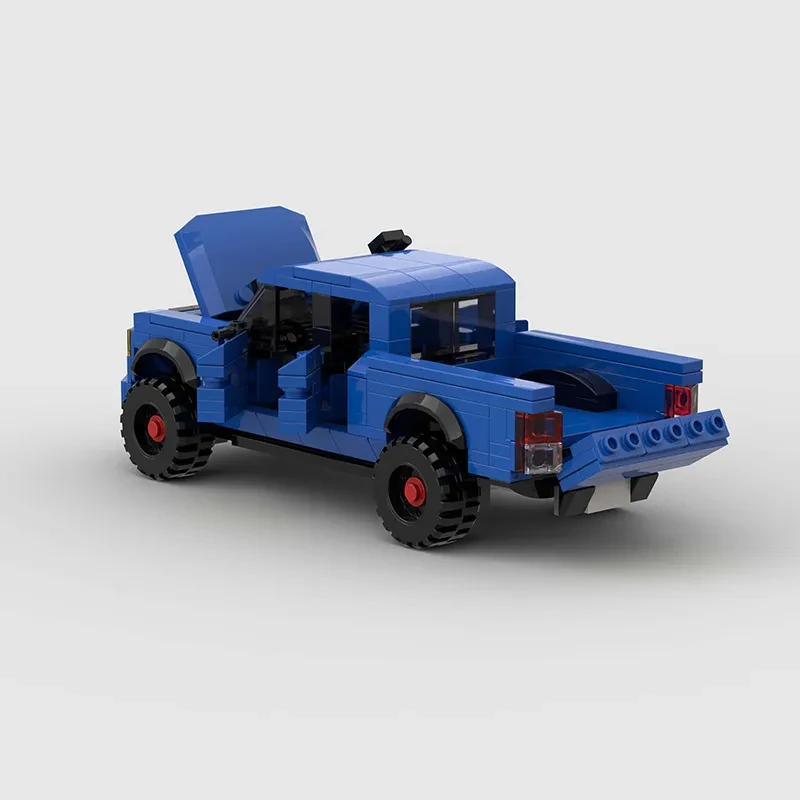 Tacoma TRD Pro Off-road Car Pickup Truck MOC Small Particles Educational Building Blocks Toy
