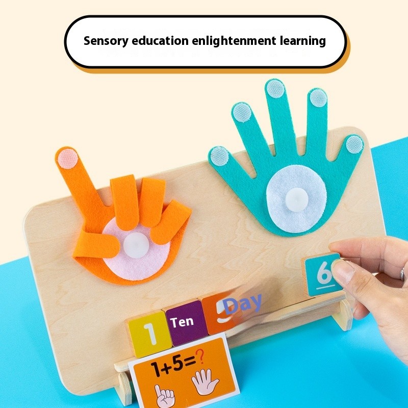 Addition And Subtraction Finger Math Cognitive Puzzle Arithmetic Toys
