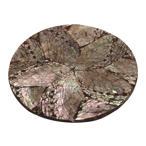 Shell And Wood Coaster