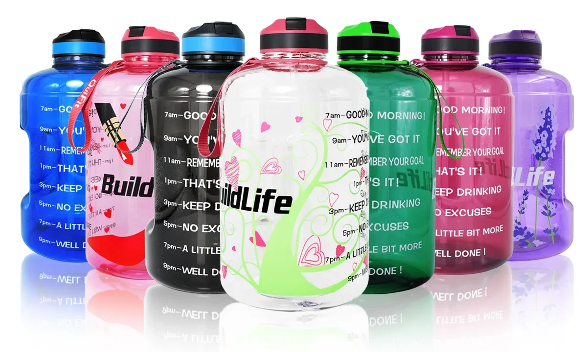Gym Gallon Water Bottle