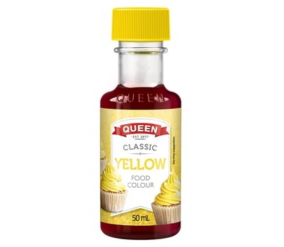 COLOUR FOOD YELLOW 50ML (QUEEN 1-96-000273)
