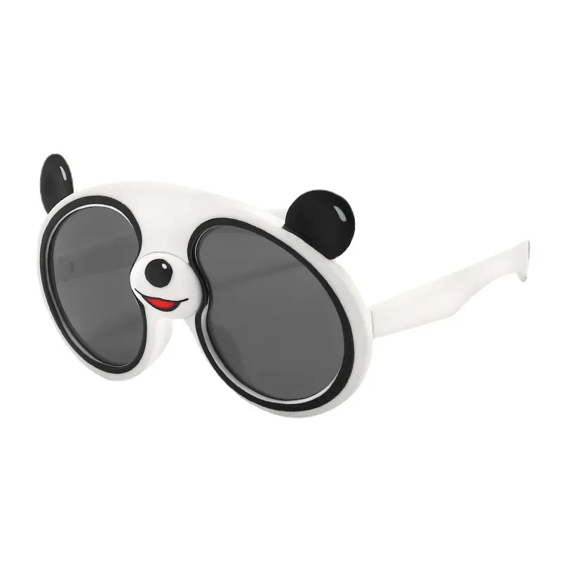Children's Polarized Sunglasses Cartoon Baby Silicone Panda Glasses