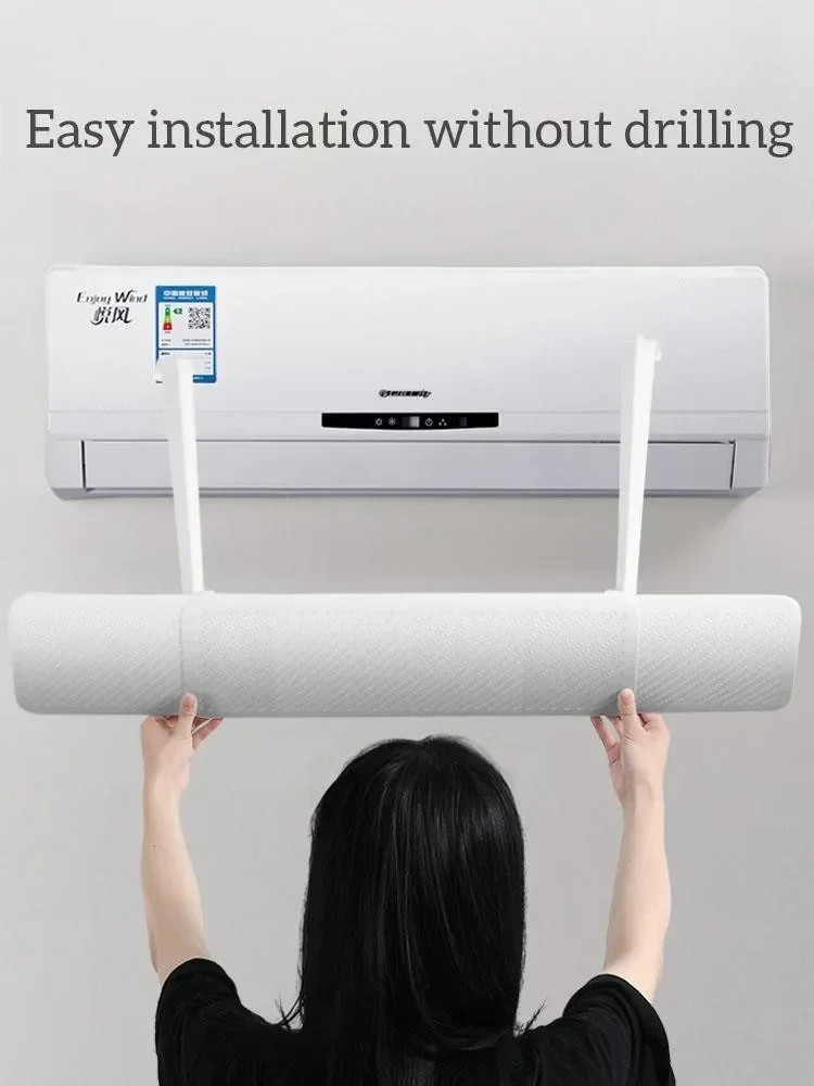 Universal Air Conditioner Wind Deflector Adjustable Shade