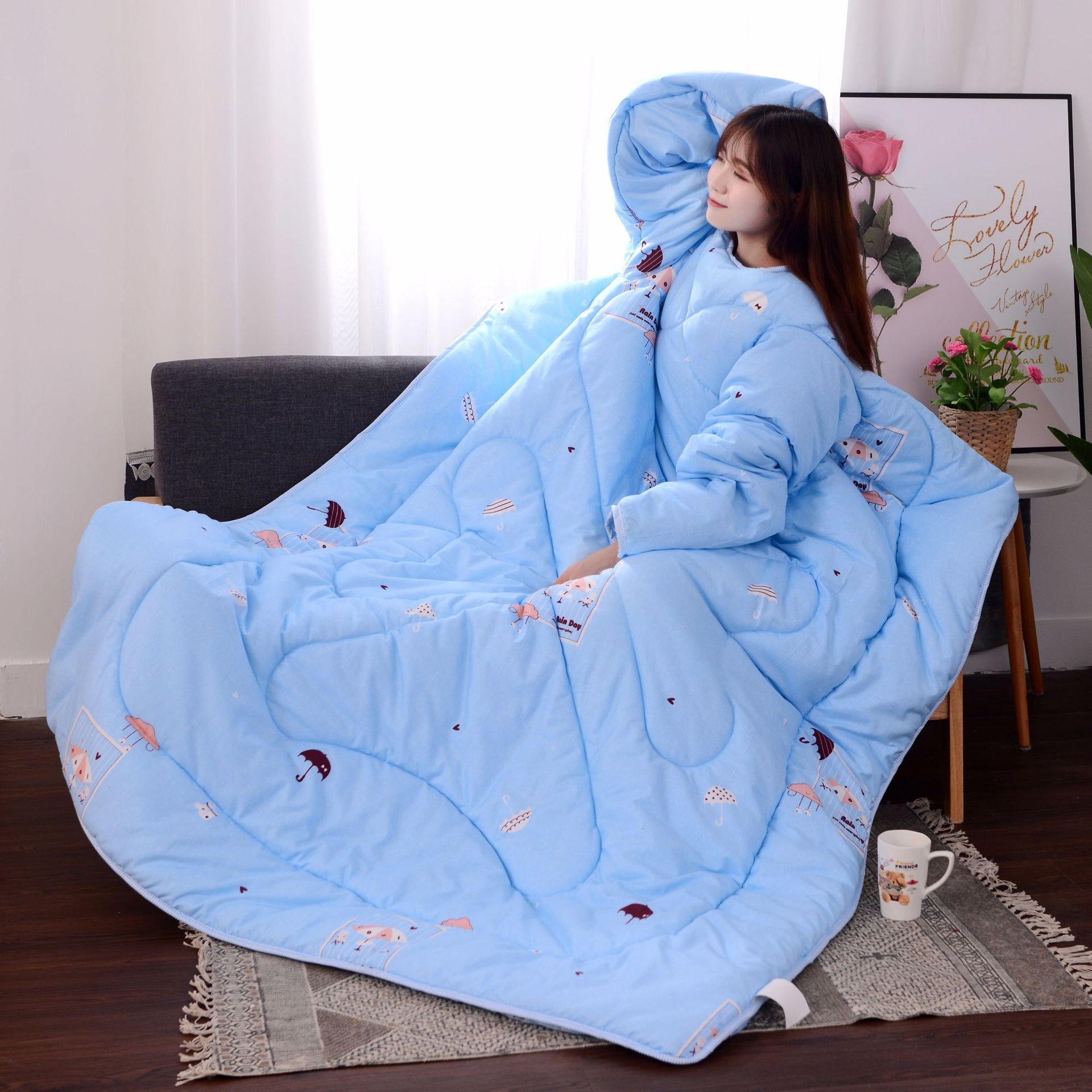 Comforter With Sleeves