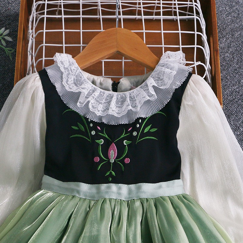 Girls' Long Sleeved Dress For Halloween