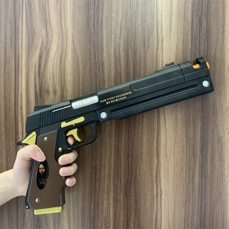 DMC Dante Gun Ebony Ivory White Revolvers