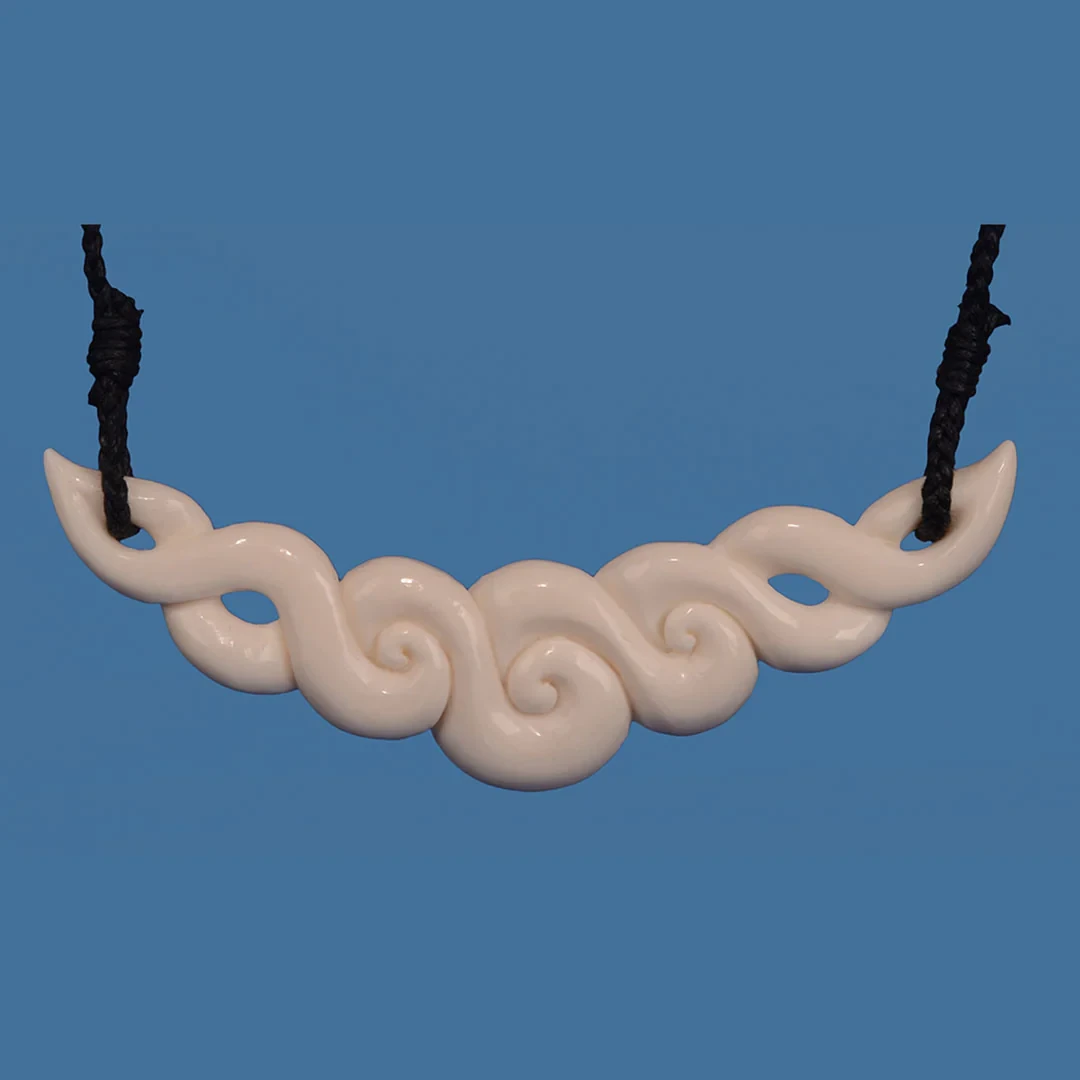 Bone Koru Necklace