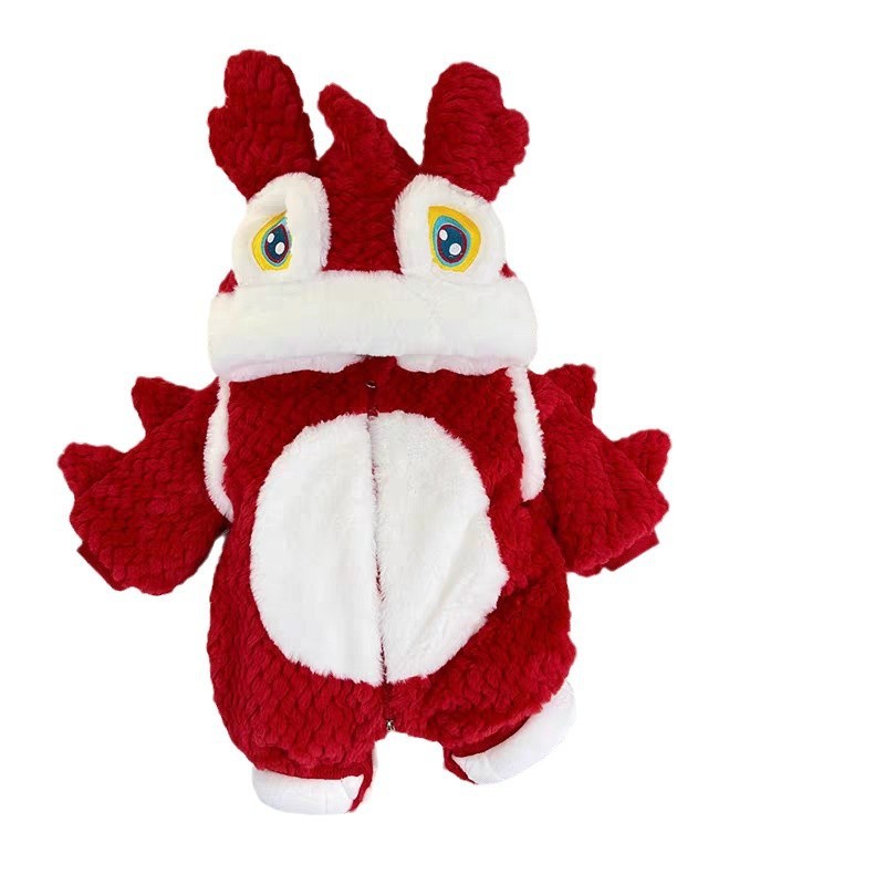 Winter Fleece-lined Thickened Jumpsuit