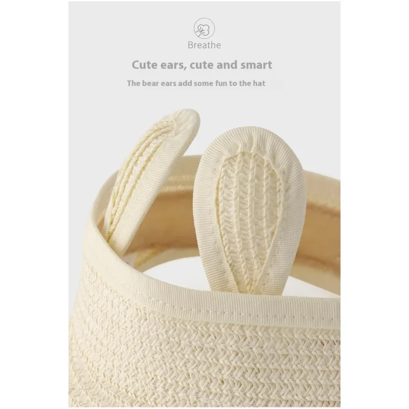 Child Sun-proof Visor Straw Hat
