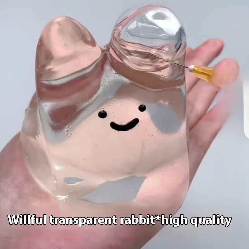 Decompression Bubble Slow Rebound Compressable Musical Toy