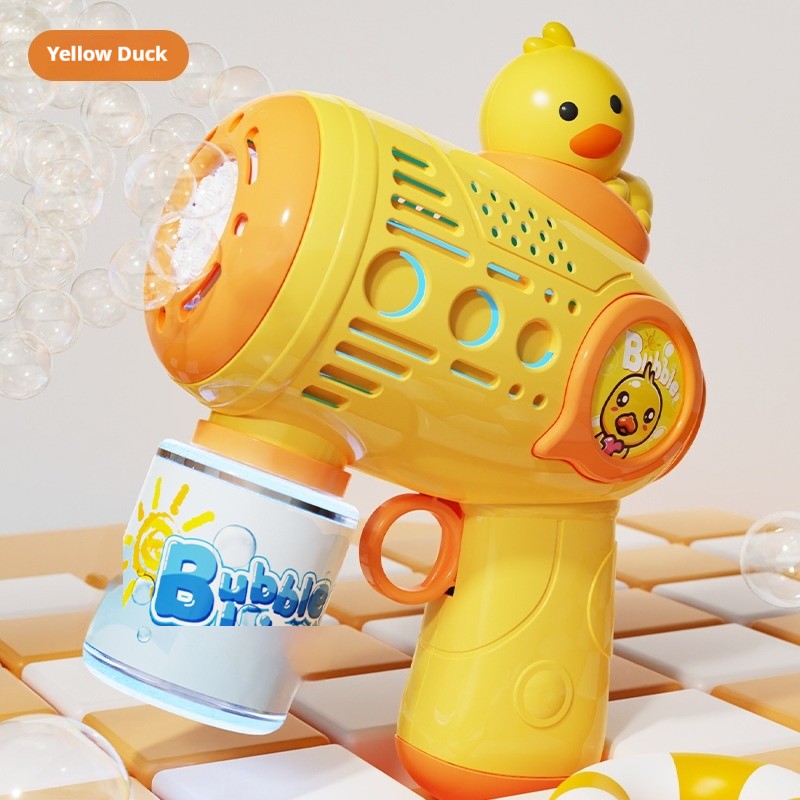 Children's Handheld Electric Automatic Bubble Blowing Gun