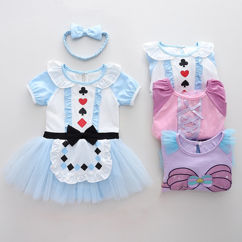 Christmas And Halloween Baby Dress Jumpsuit