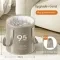 Household Folding Foot Bath Bag High Depth Over Calf Portable