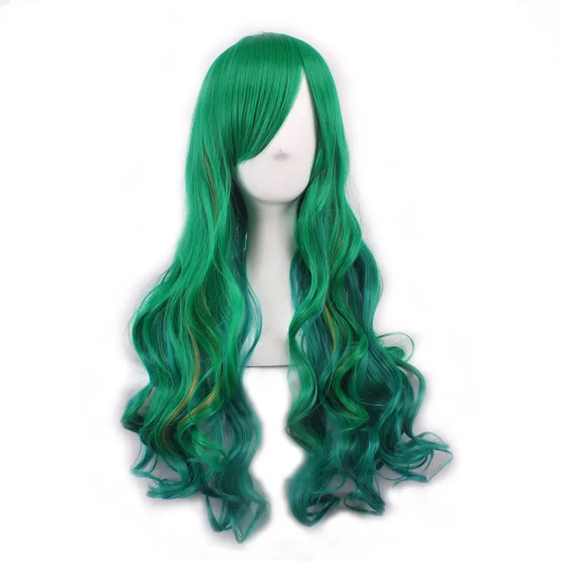Green Ombre Wig
